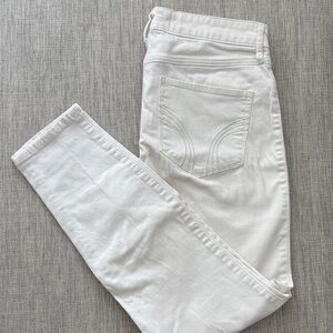 Hollister Women's White Skinny Jeans